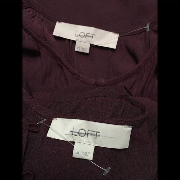 Burgundy shift dress. NWOT - Picture 7 of 7
